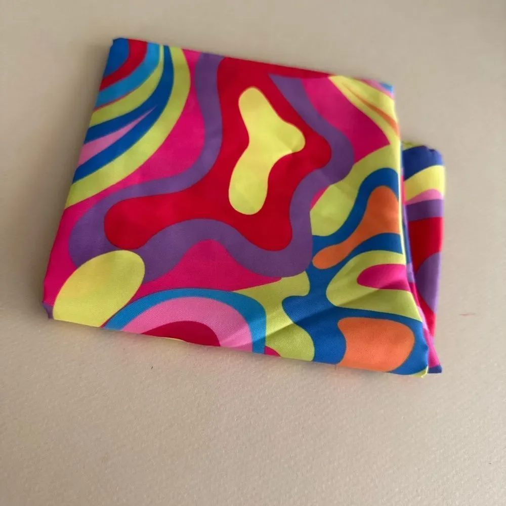Colorful Abstract Scarf P104